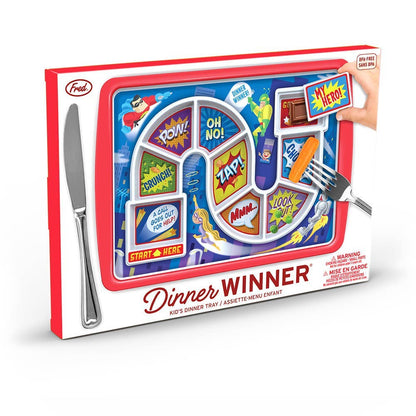 Dinner Winner - Superhero - Kids Tray / Plate