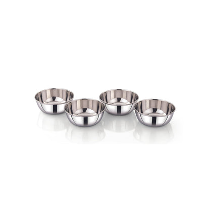 Unicorn Stainless Steel Kids Bowls — Set of 4 Magical Designs | BPA-Free, Dishwasher Safe