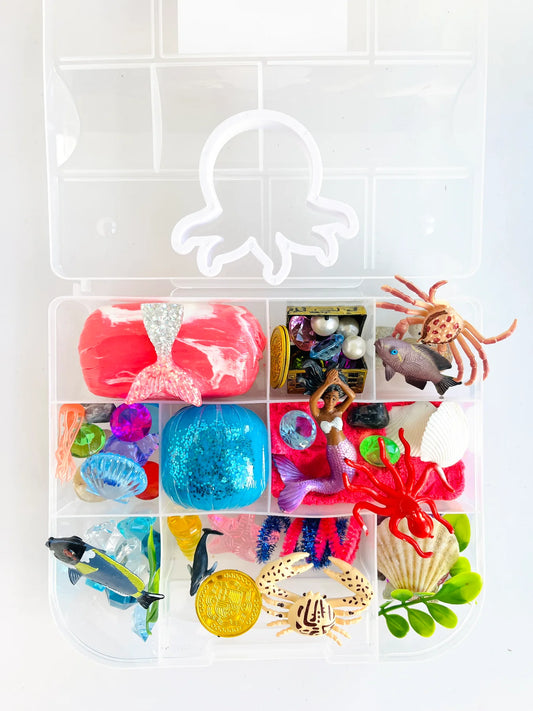 Mermaid Playdough Sensory Kit