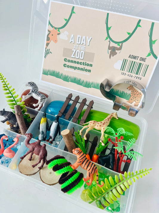 Zoo Playdough Sensory Kit