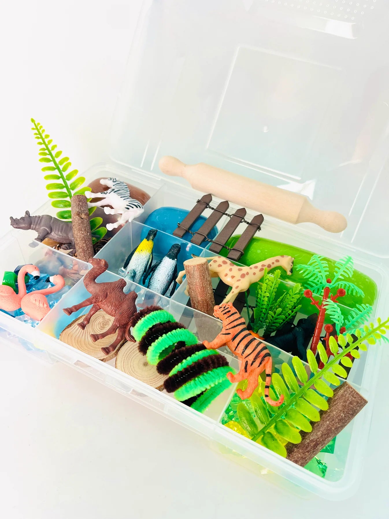 Zoo Playdough Sensory Kit